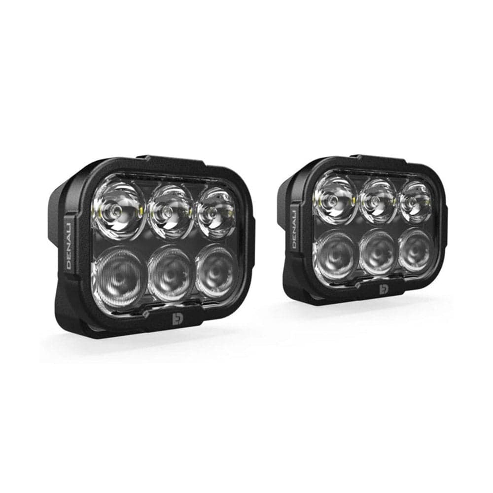 DL6 - Motorcycle Driving Light Pods with Datadim Technology (Pair) — Riding Accessories & Hard Parts