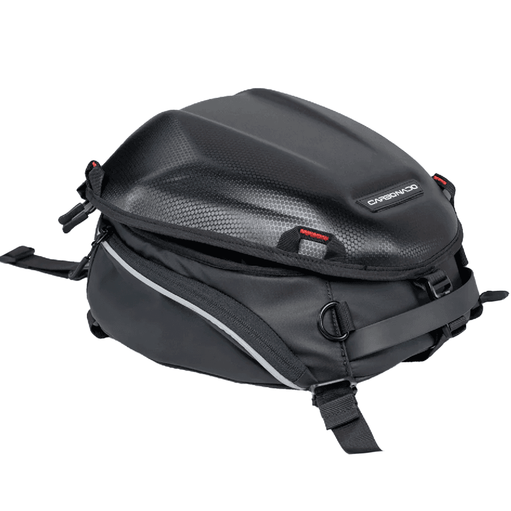 Drift - Hybrid Tank Bag with Rain Cover (Black) — Luggage & Bags