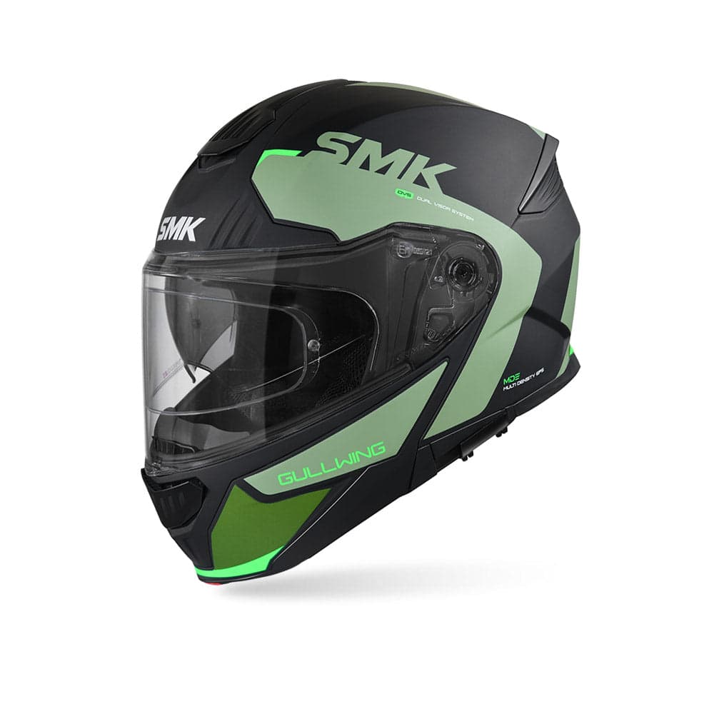 Gullwing Kresto - Motorcycle Riding Helmet (Matt Black) — Modular Helmets