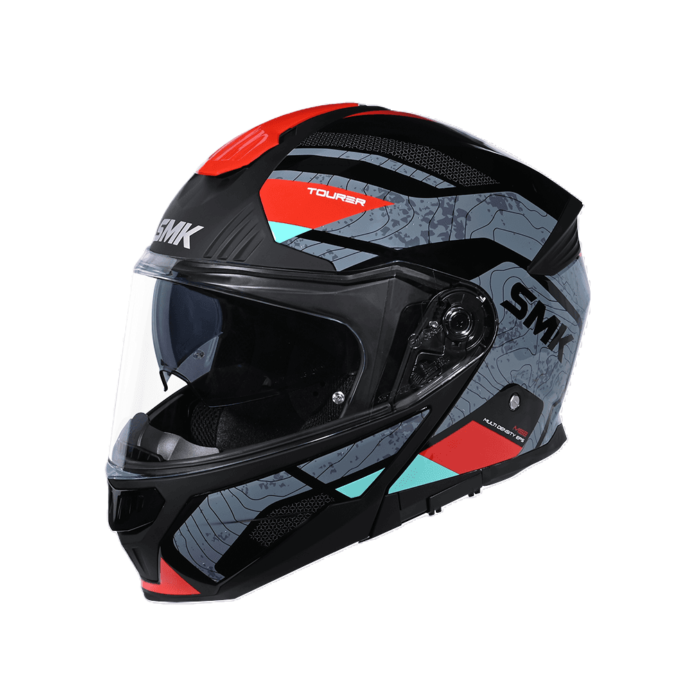 Gullwing Navigator - Motorcycle Riding Helmet (Gloss Black) — Modular Helmets