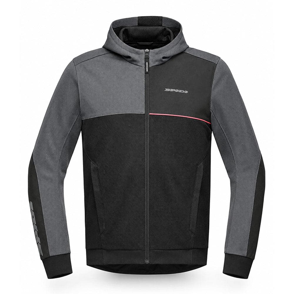 Hoodie Net - Ultra-Breathable Riding Jacket (Black/Grey) — Riding Jackets