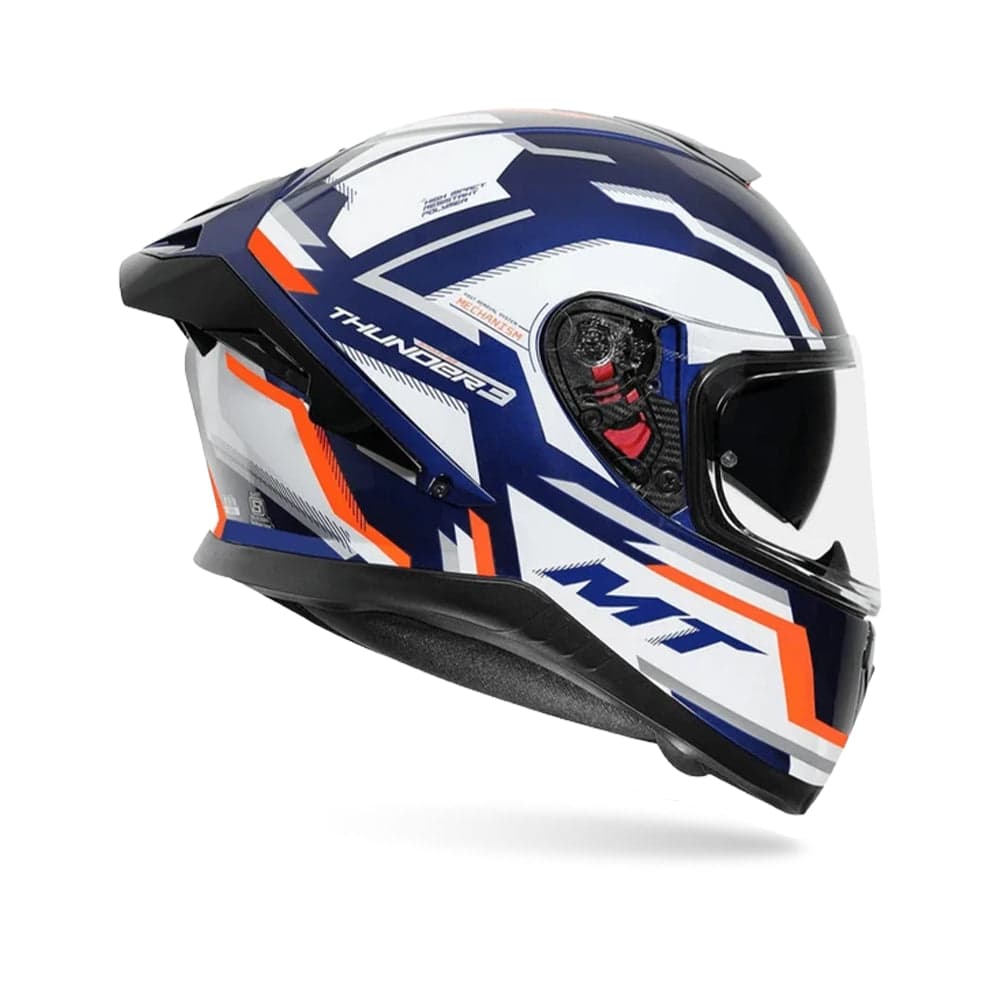 MT Helmets Thunder 3 SV Pro Blaze C14 (Gloss) — Angle 2