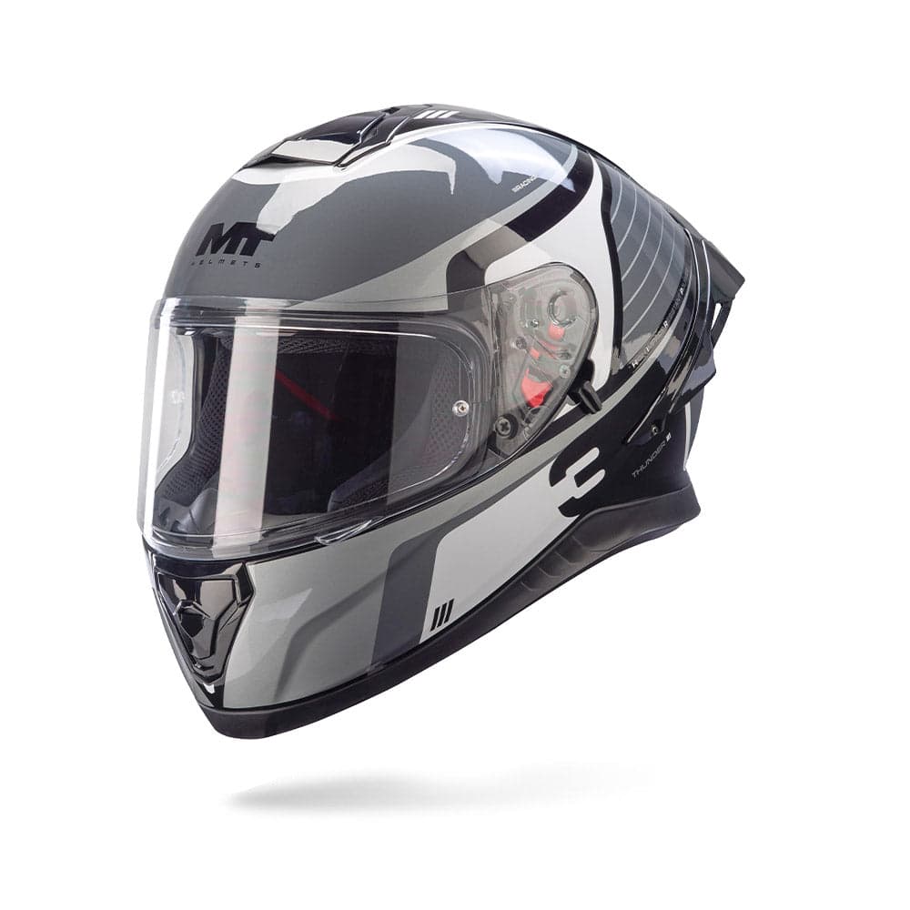 Thunder 3 SV (SPOILER) - Breezer B2 Gloss — Full Face Helmets