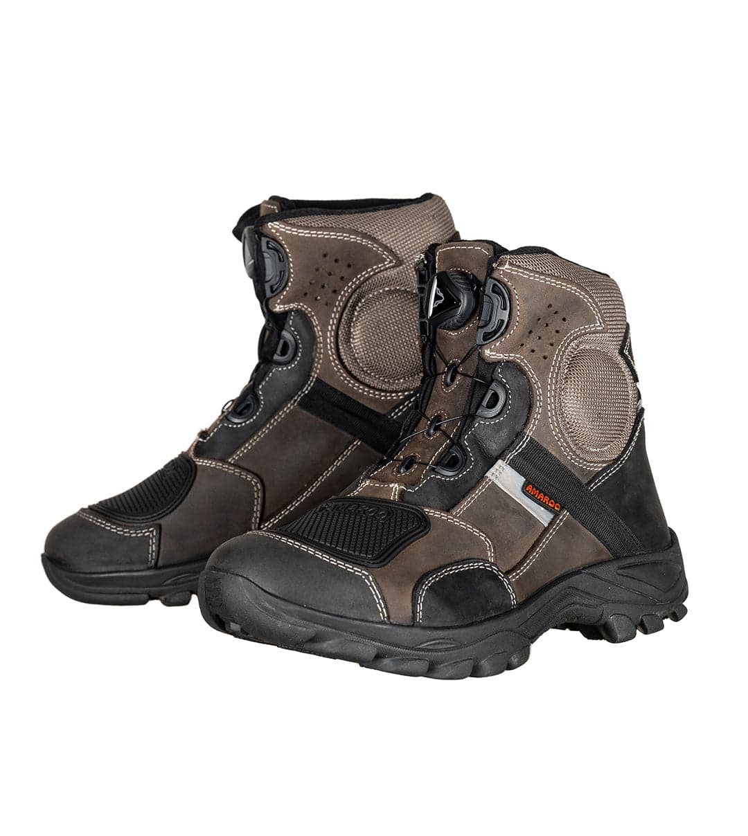 Savage - Adventure Touring Boots - Black — Angle 2