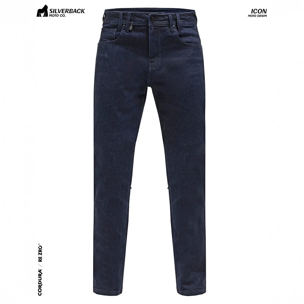 Silverback Icon - Motorcycle Riding Jeans (Dark Blue) — Riding Pants & Jeans