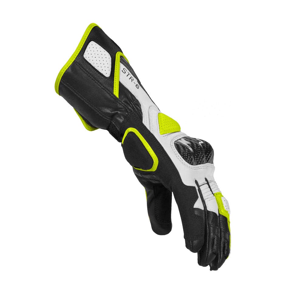 STR 6 - Motorcycle Racing Gloves — Angle 2