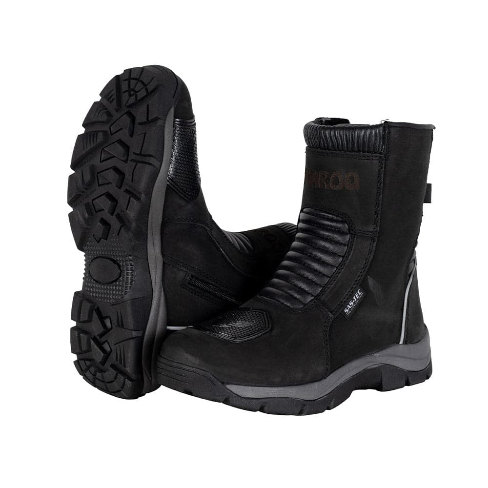 Titan - All Weather Motorcycle Touring Boots (Black) — Riding Boots & Footwear