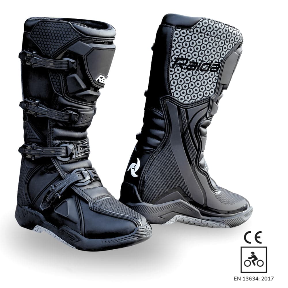 Trailcraft - Off Road Motorcycle Riding Boots (Black) — Riding Boots & Footwear