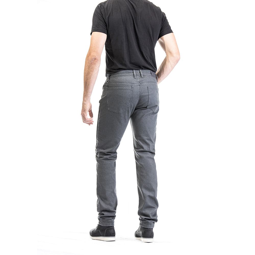 Wayne - Motorcycle Riding Jeans (Anthracite) — Angle 2
