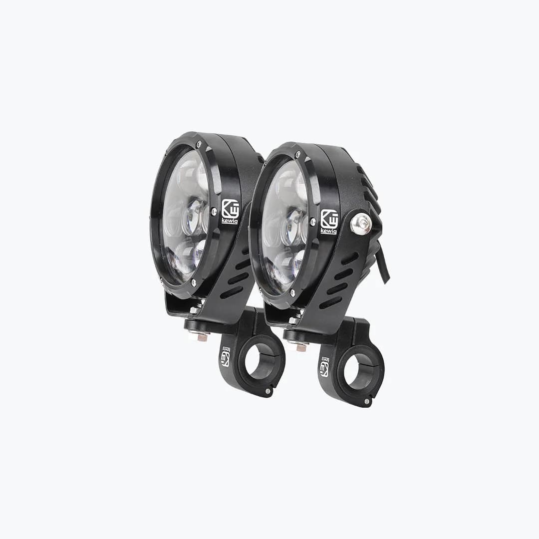 KEWIG K7 AUXILIARY 7 LED FOGLIGHT — Angle 2