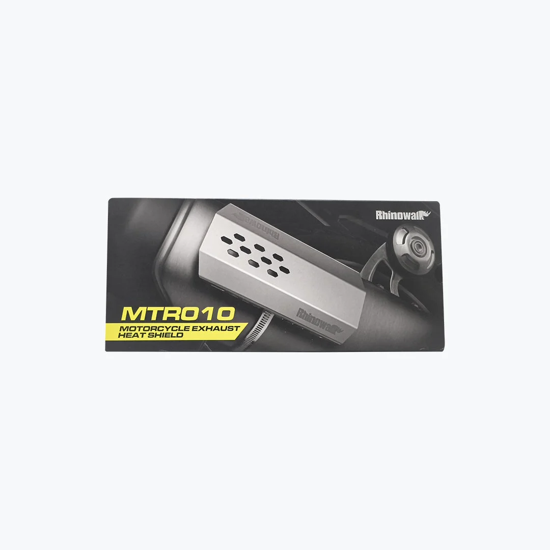 RHINOWALK MTR010 Adjustable Motorcycle Exhaust Heat Shield — Accessories & Mounts